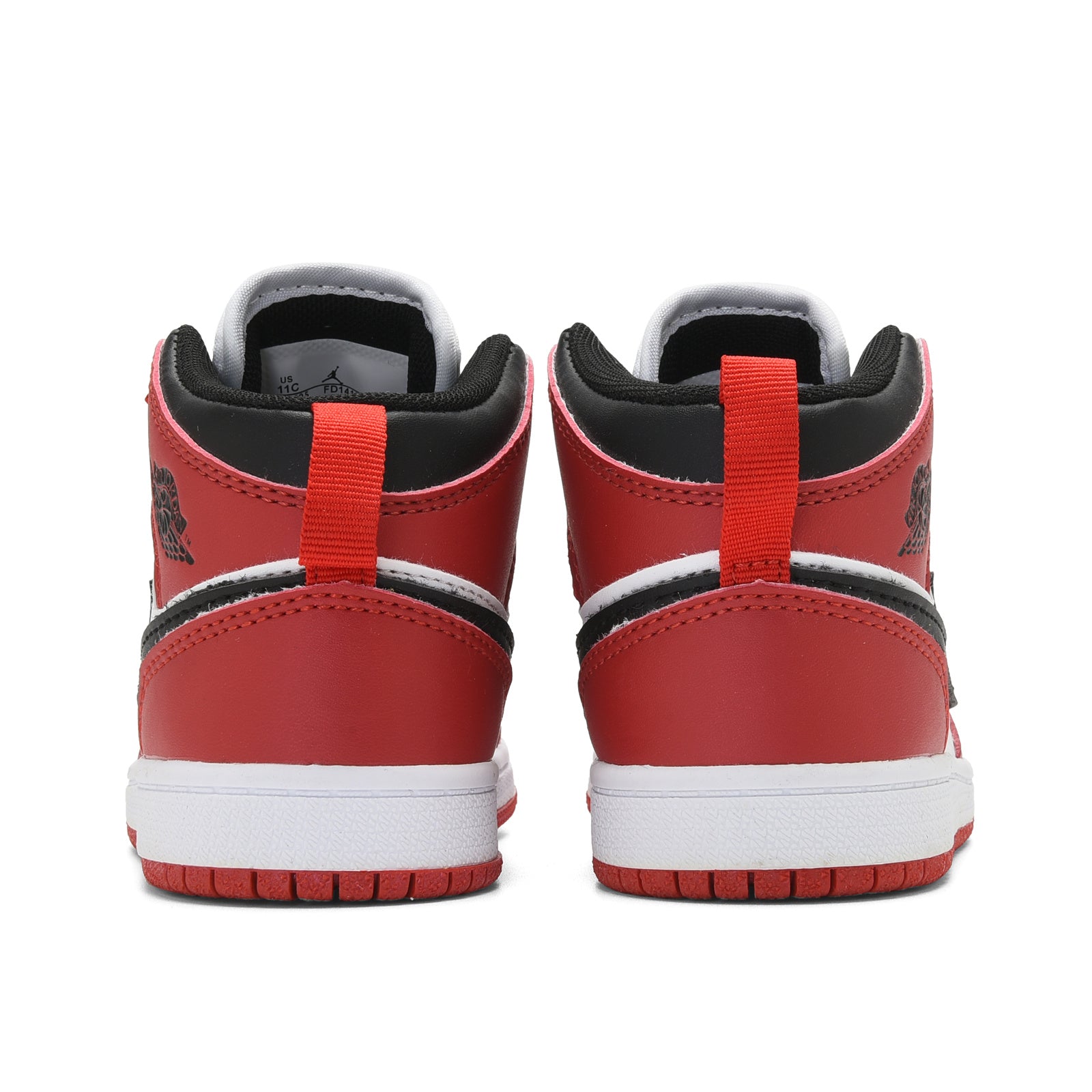 AJ-127" white, red"