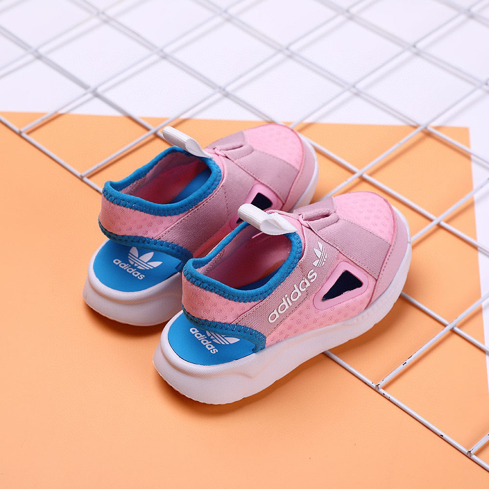 Adidas clover cross hollow sandals" pink"