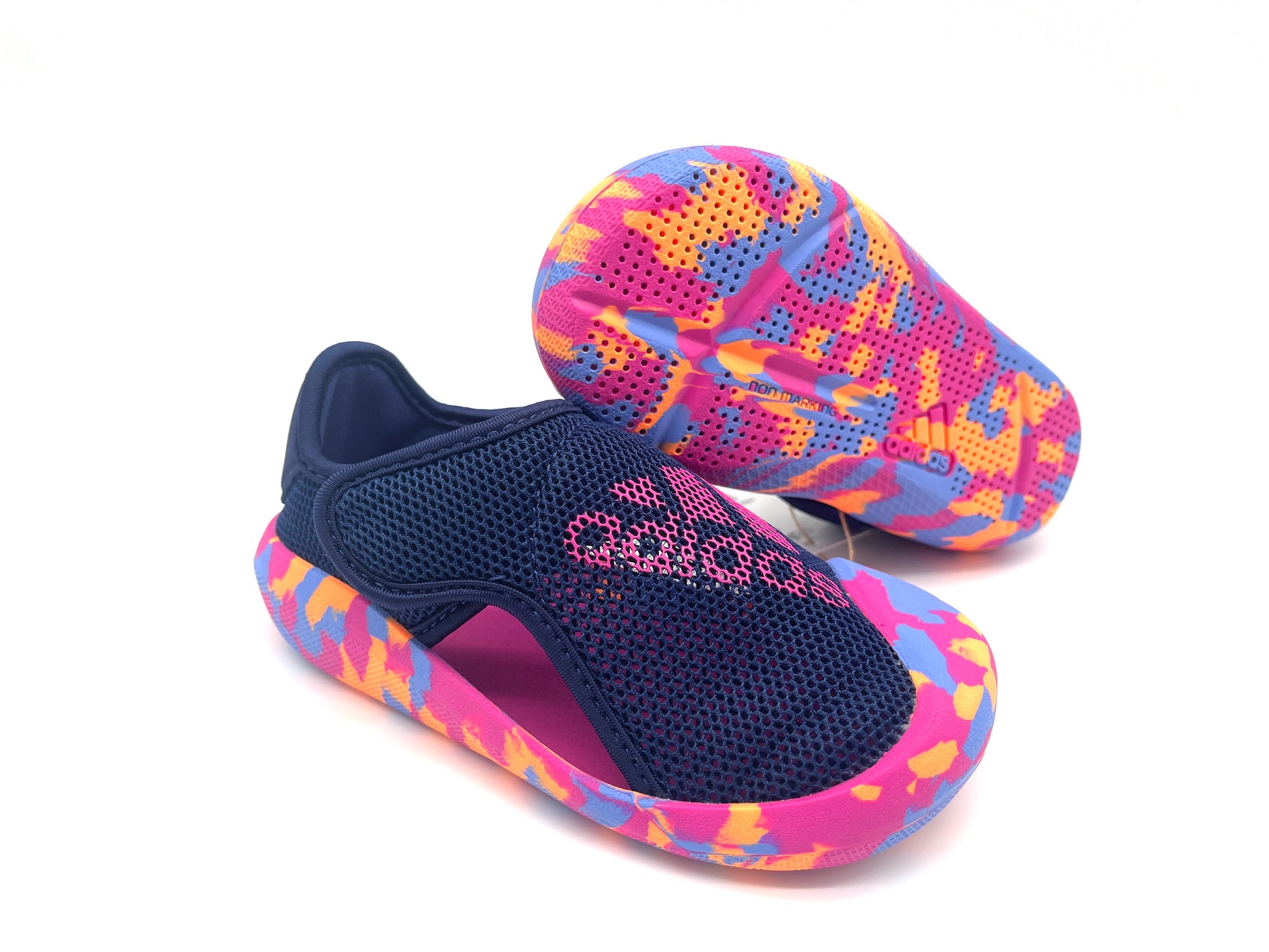 Adidas 2024 Baotou three-generation sandals "navy"