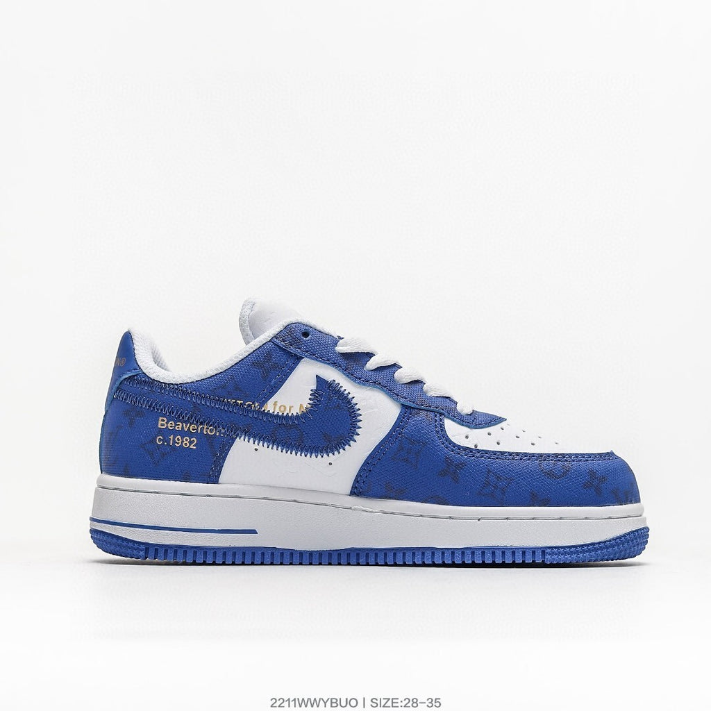 Nike Air Force 1 '07 Low-top versatile" blue"