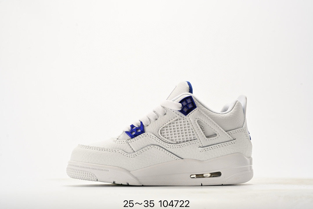Joe 4 air cushion high quality children's shoes " white, blue"