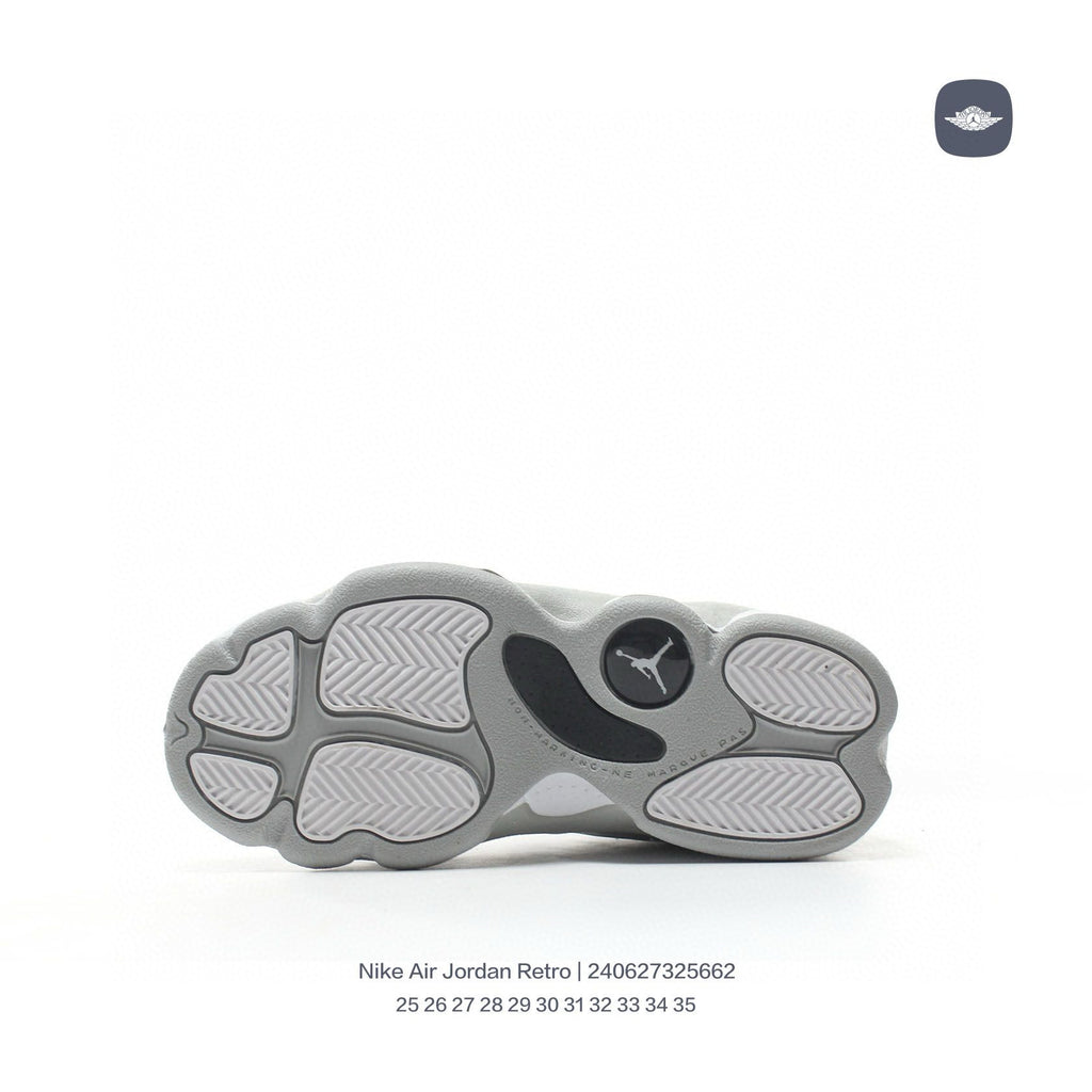 AJ13-1/split leather'  gray, black"