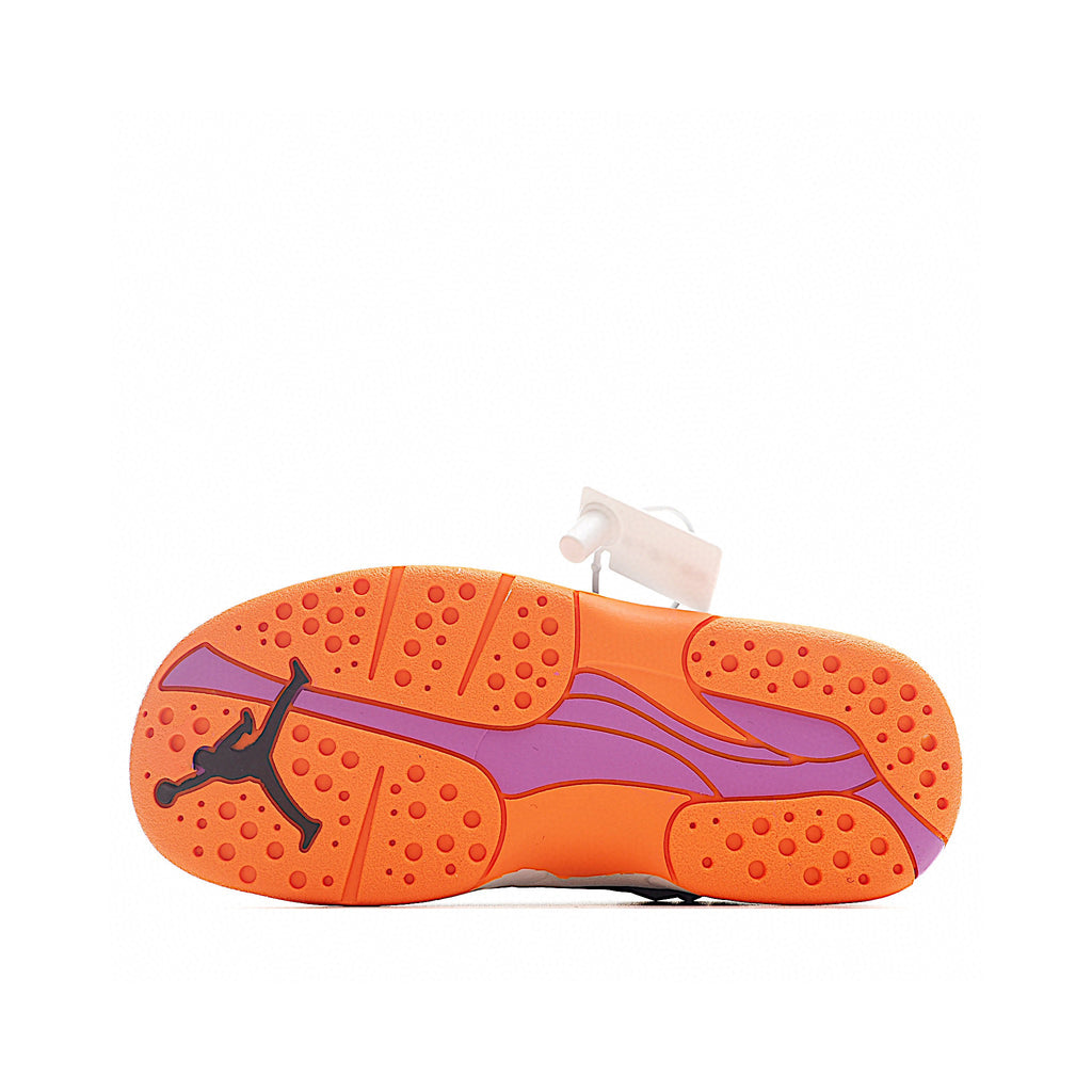 Joe 8 children's shoes sports shoes AJ-8 basketball shoes" black, purple, orange"