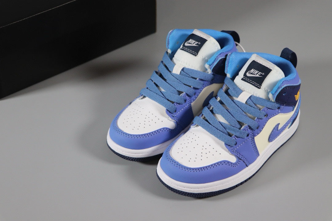 Joe 1 children's shoes" cream, white, blue"
