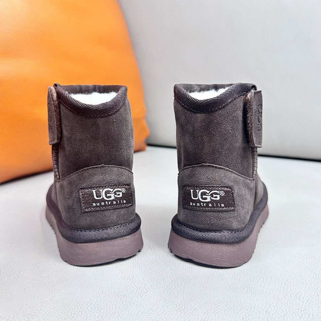 U❤GG children's snow boots" gray"