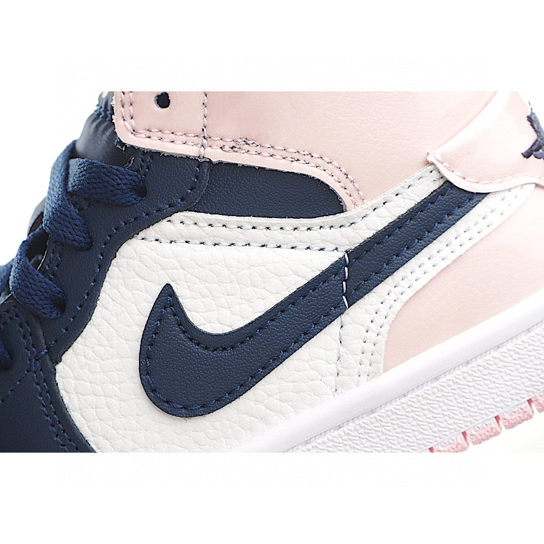 Joe 1 high top stitching joint model" cream, white, navy"
