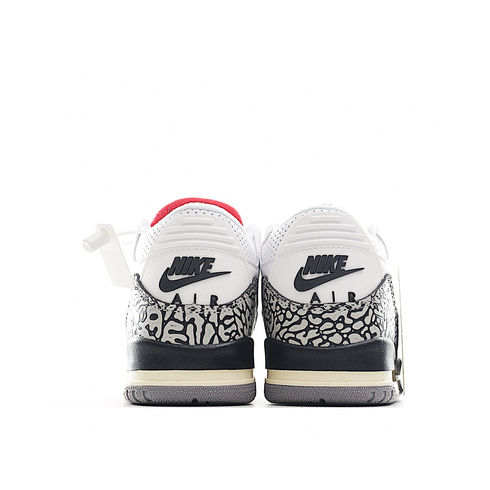 Joe 3 air cushion bottom children's shoes" white, black, cream"