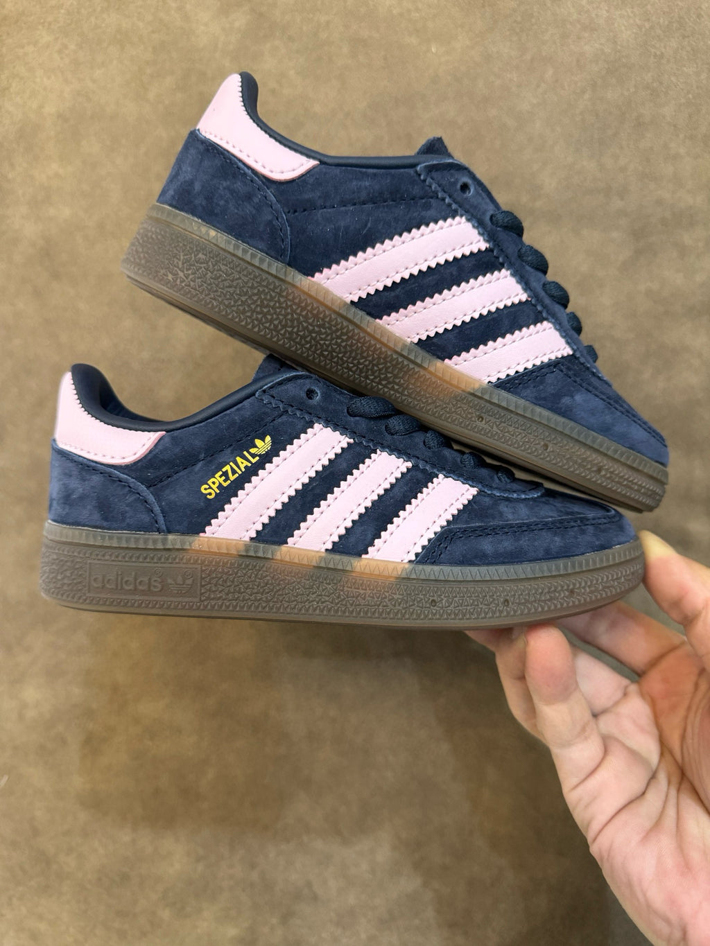 Adidas training 3 generation pig leather children's shoes" blue"