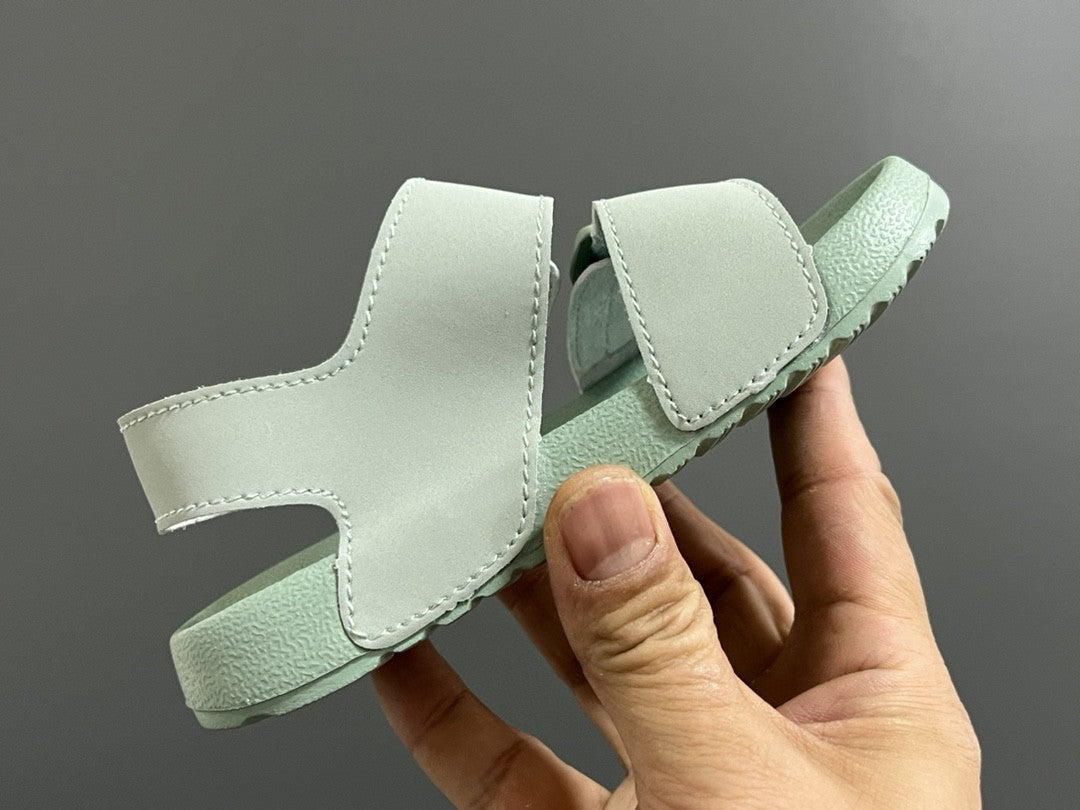 G version of Birkenstock Velcro sandals for children" aqua"
