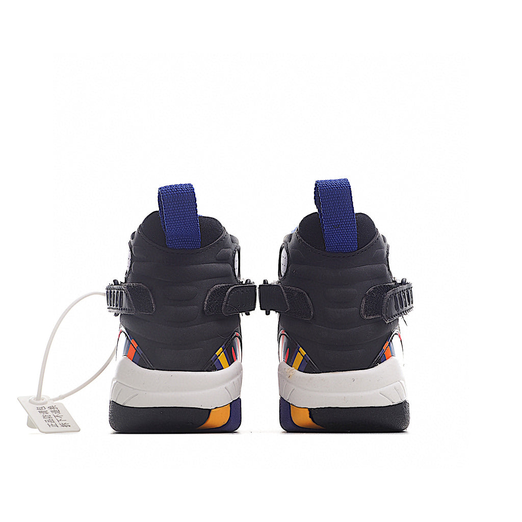 Joe 8 children's shoes sports shoes AJ-8 basketball shoes" white, black"