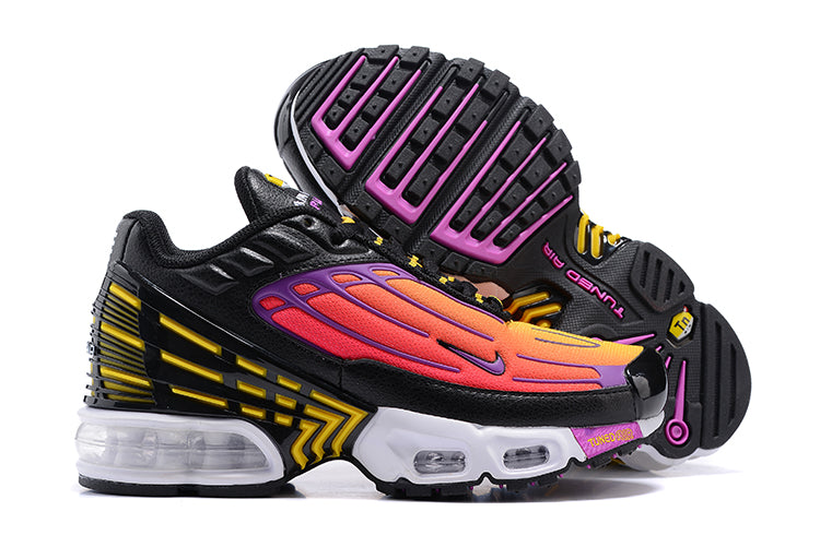 TN air cushion nike air max plus lll" black, yellow, purple, red"