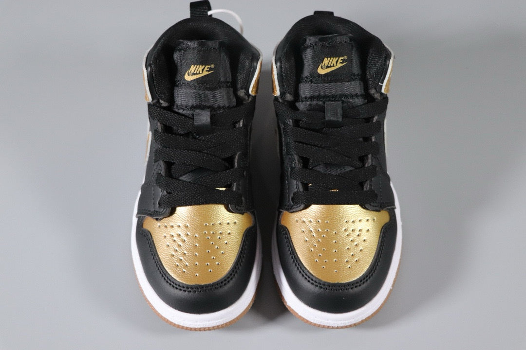 Joe 1 children's shoes" black, gold"