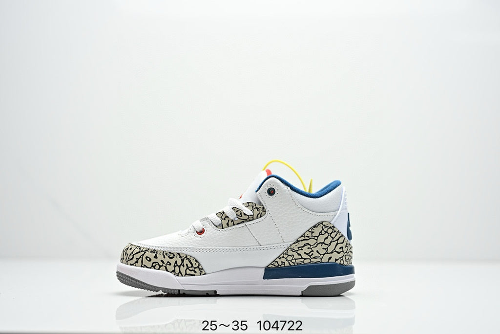 Joe 3" white, gray"