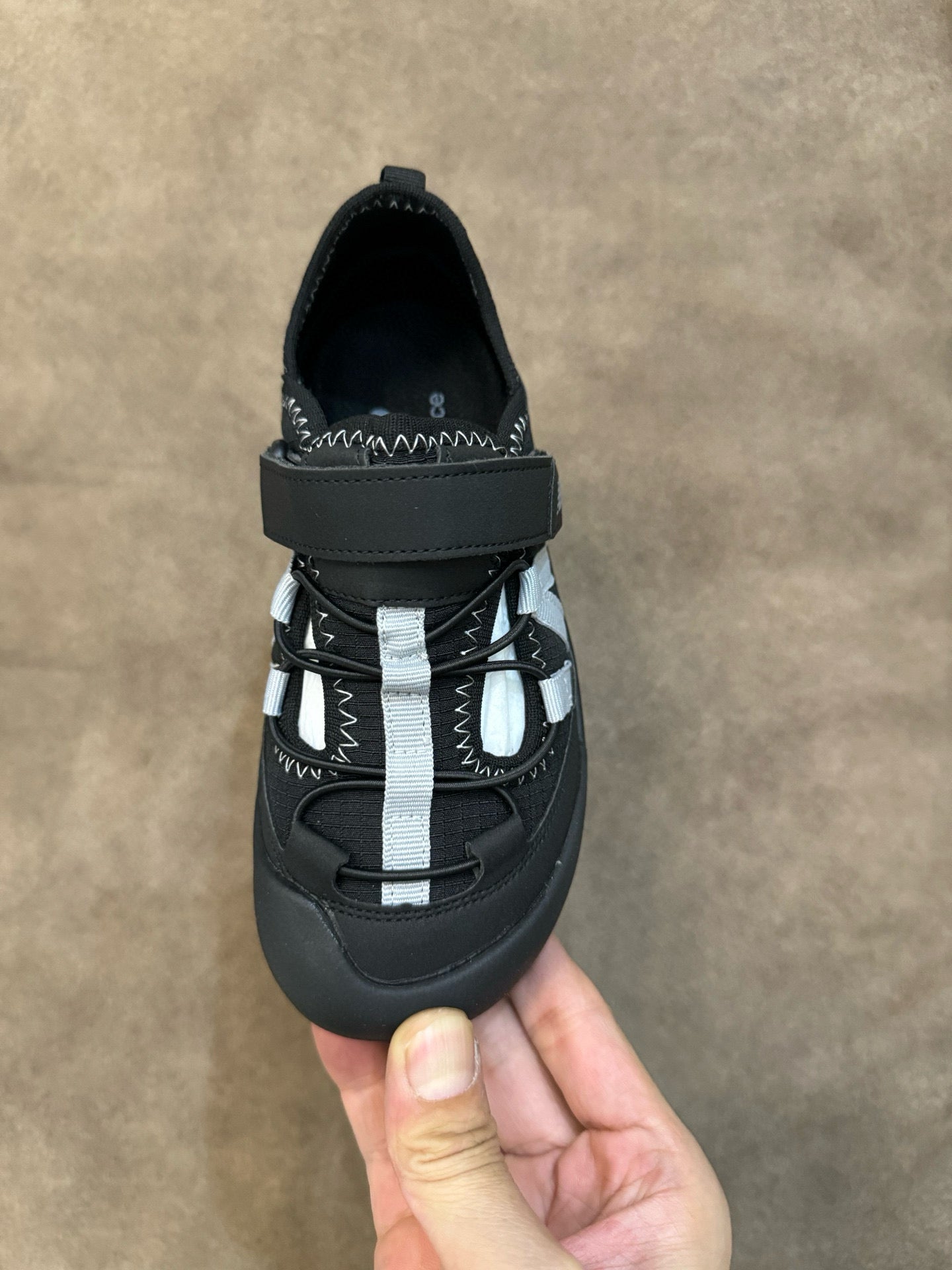 N3205 Velcro River Tracing Children's Sandals" black"