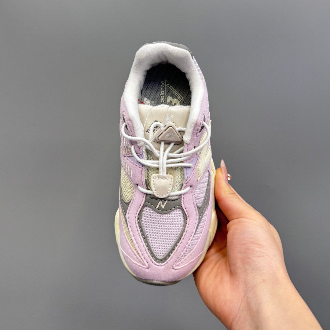 New Balance 9060 series retro versatile dad style elephant" light purple"