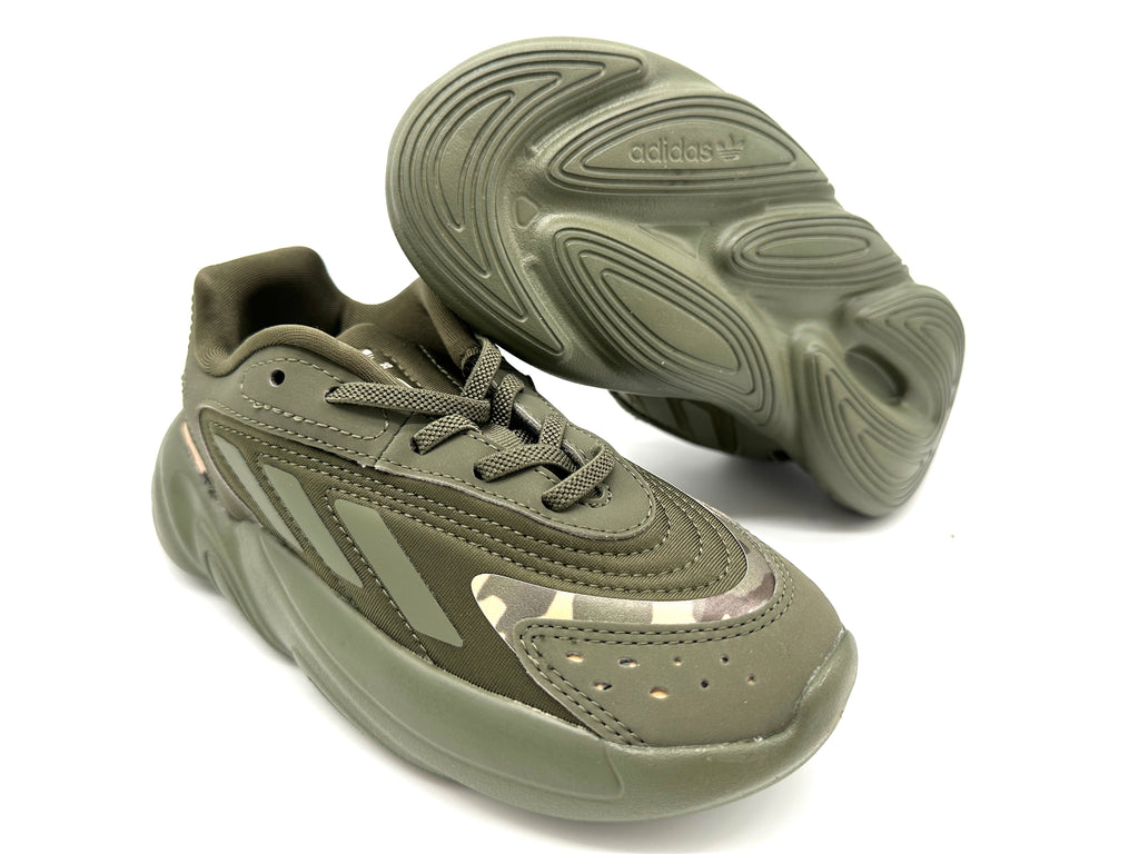 Adidas latest children's dad shoes "dark olive green"
