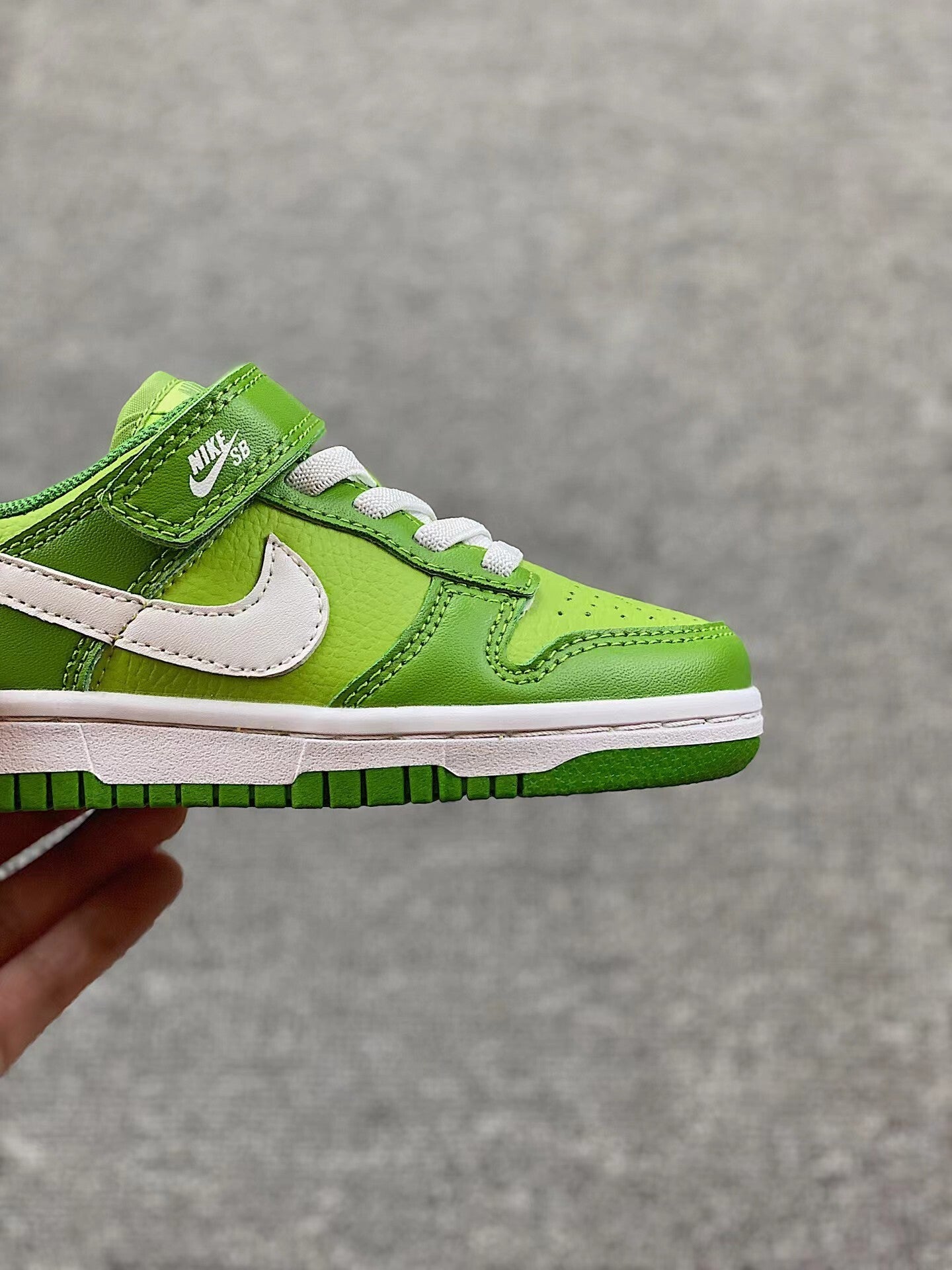 SB Velcro children's shoes" Green"