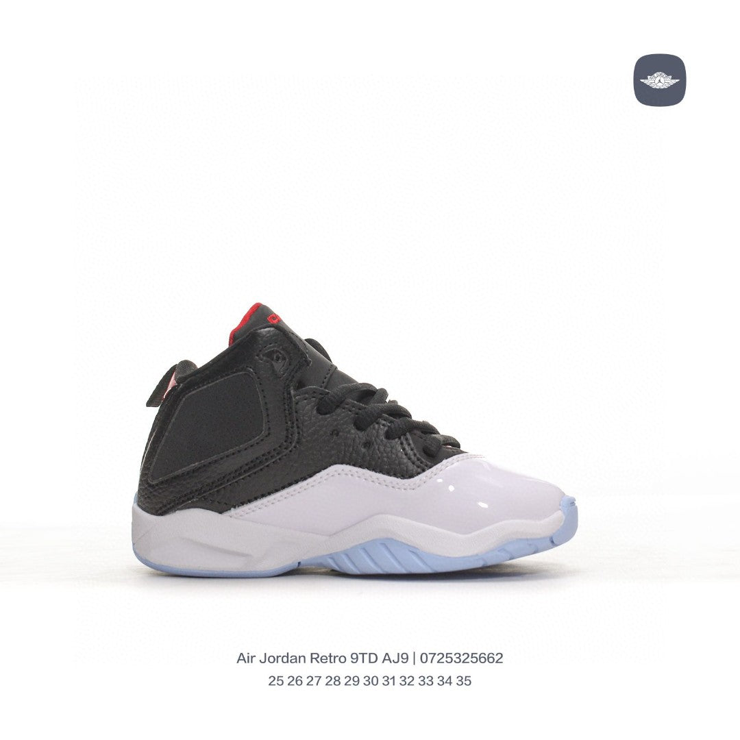 AJ12.5 generation children's retro leisure culture" white, black, red"