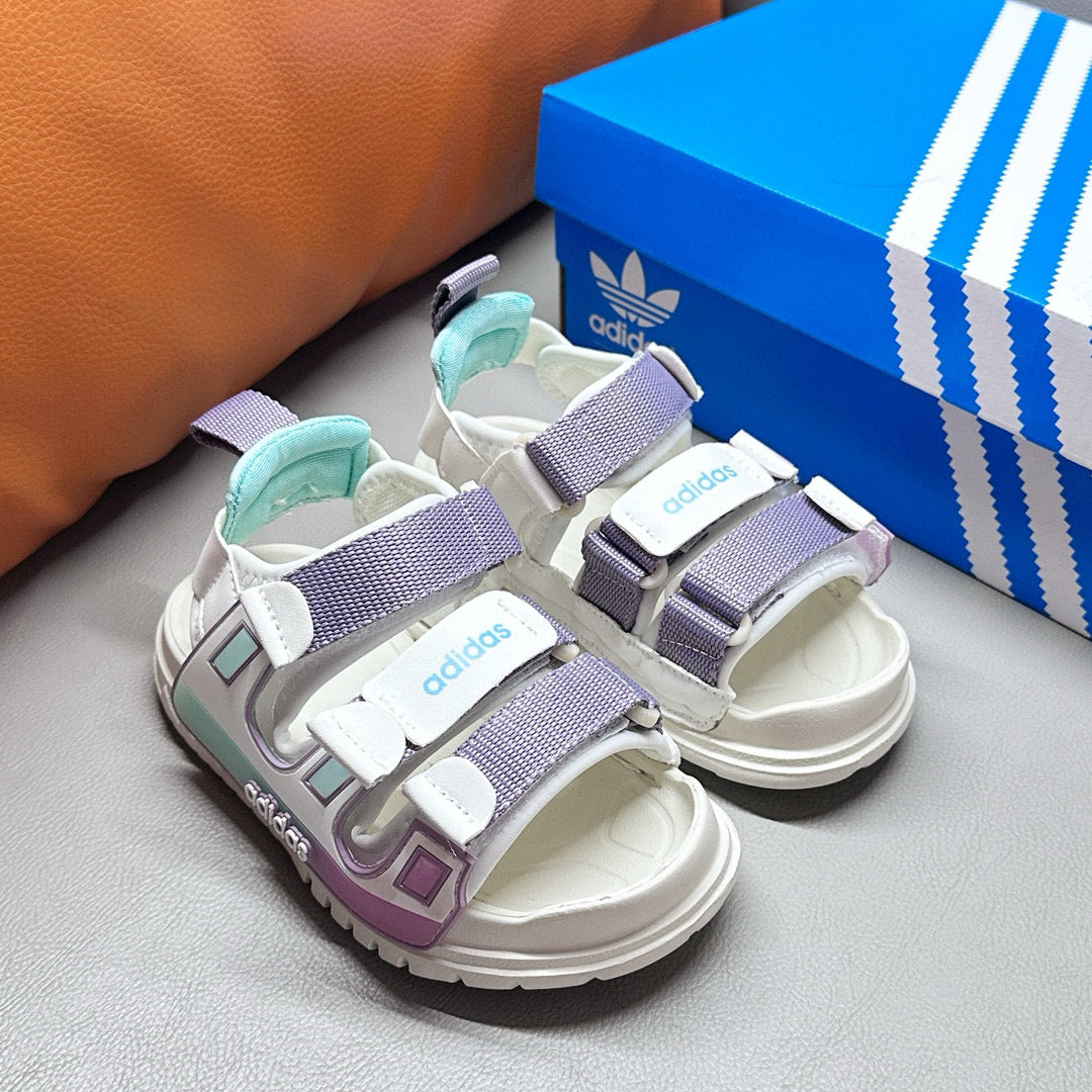 Adidas Macaron Candy Children's Beach Sandals" white, purple"