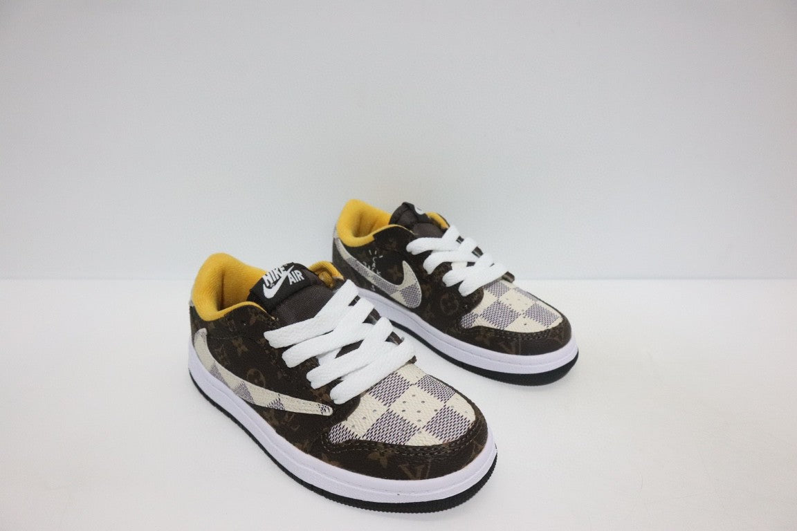Jordan low-top hook series" Dark Brown"