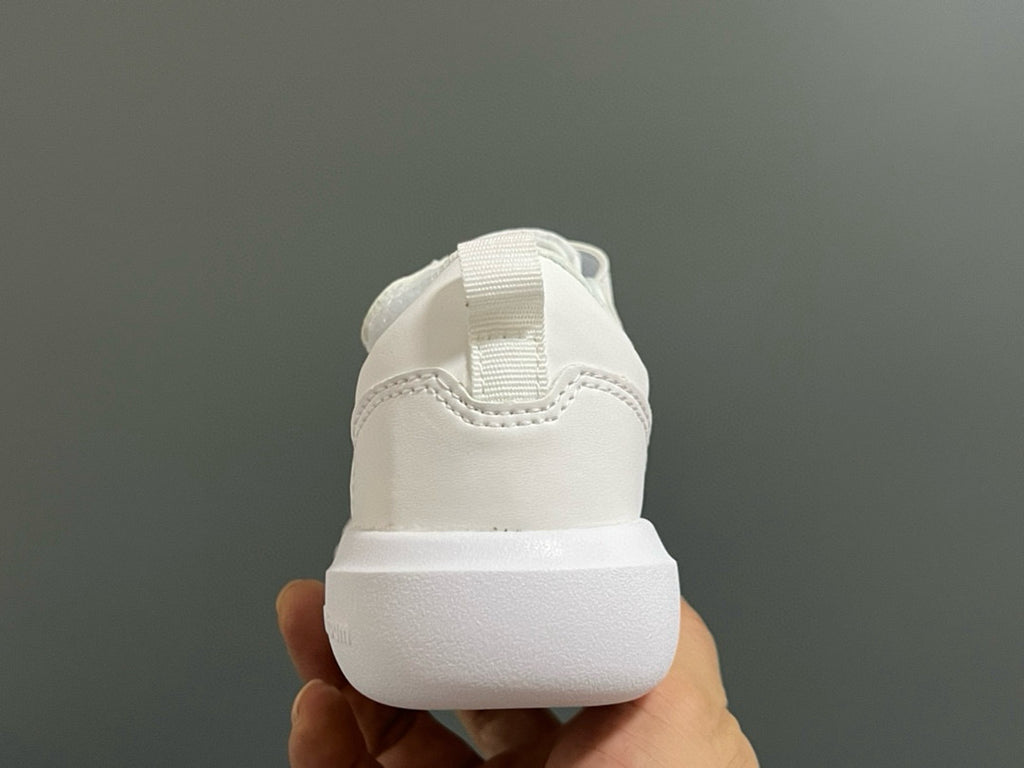 Adidas Little Dragon joint Velcro children's shoes" white"