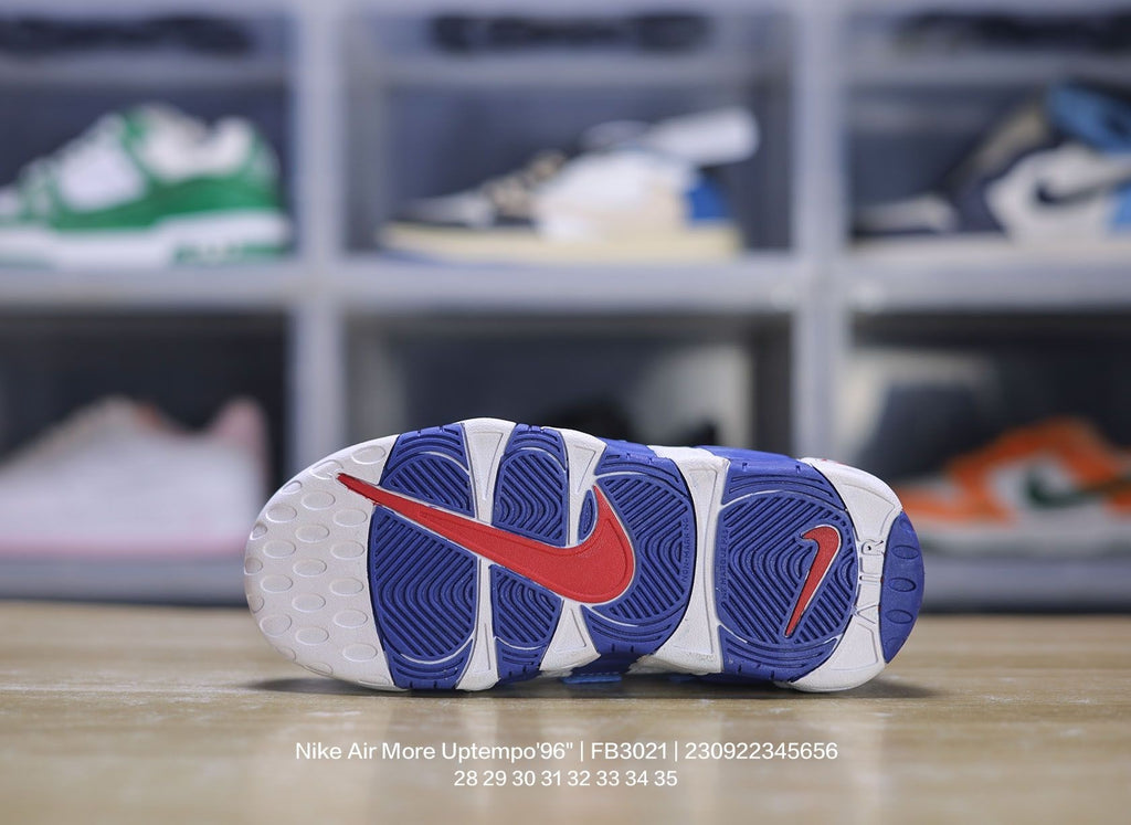Nike Pippen Air Cushion" white, blue"