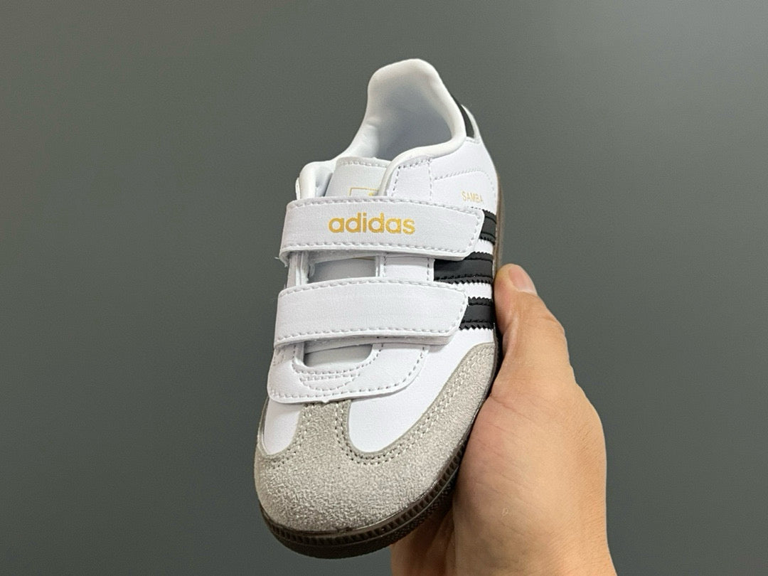 Adidas Samba Velcro Sneakers" white, black"