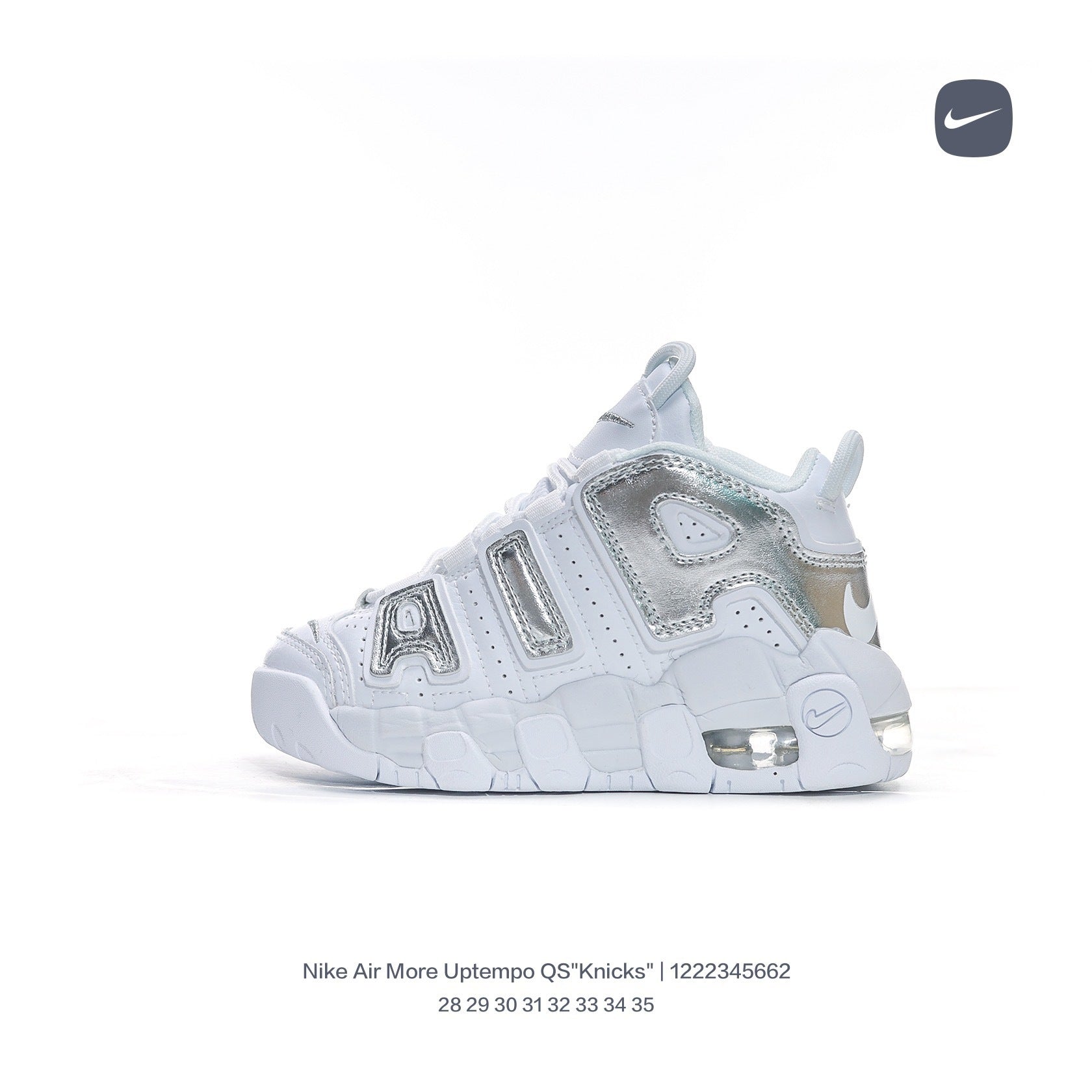 Nike Pippen Air Cushion" white, silver"