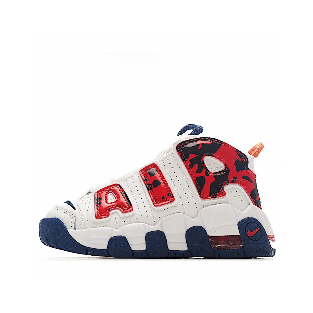 Pippen basketball shoes" white, navy"