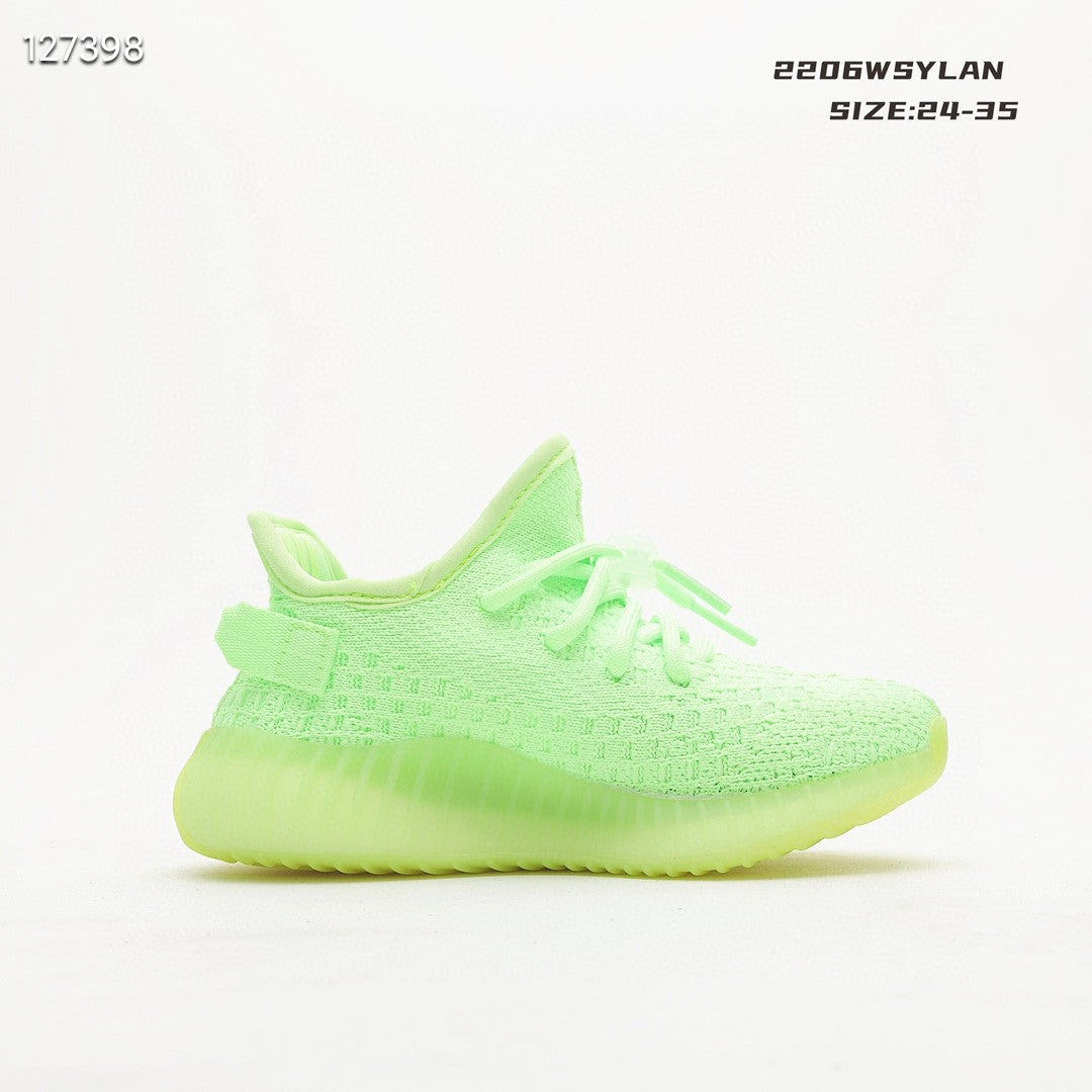 Coconut 350V2 really explosive children's shoes" lime green"