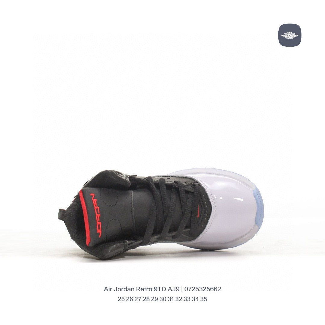 AJ12.5 generation children's retro leisure culture" white, black, red"
