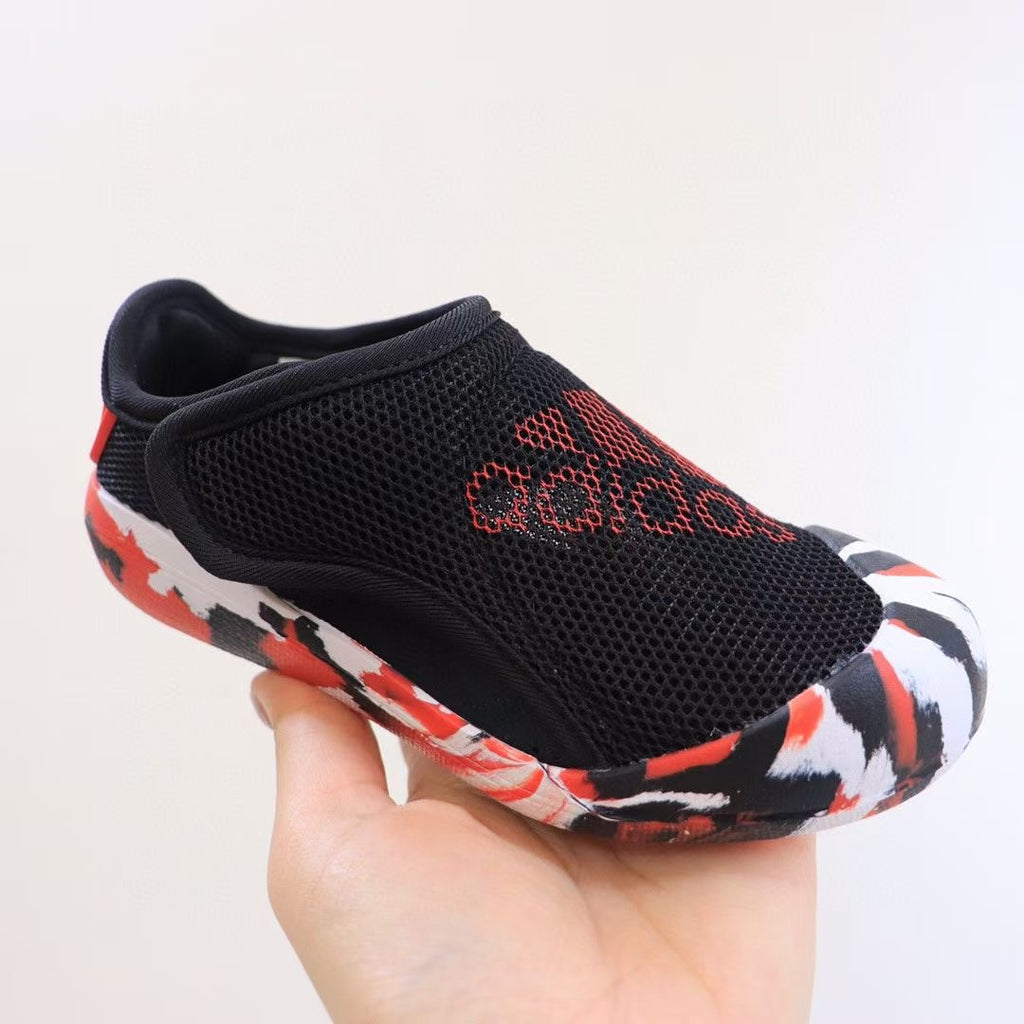 Adidas 3.0 Baotou mesh sandals "black, orange"