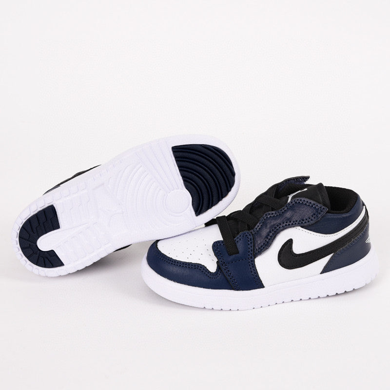 Jordan low top elastic band" white, Navy"