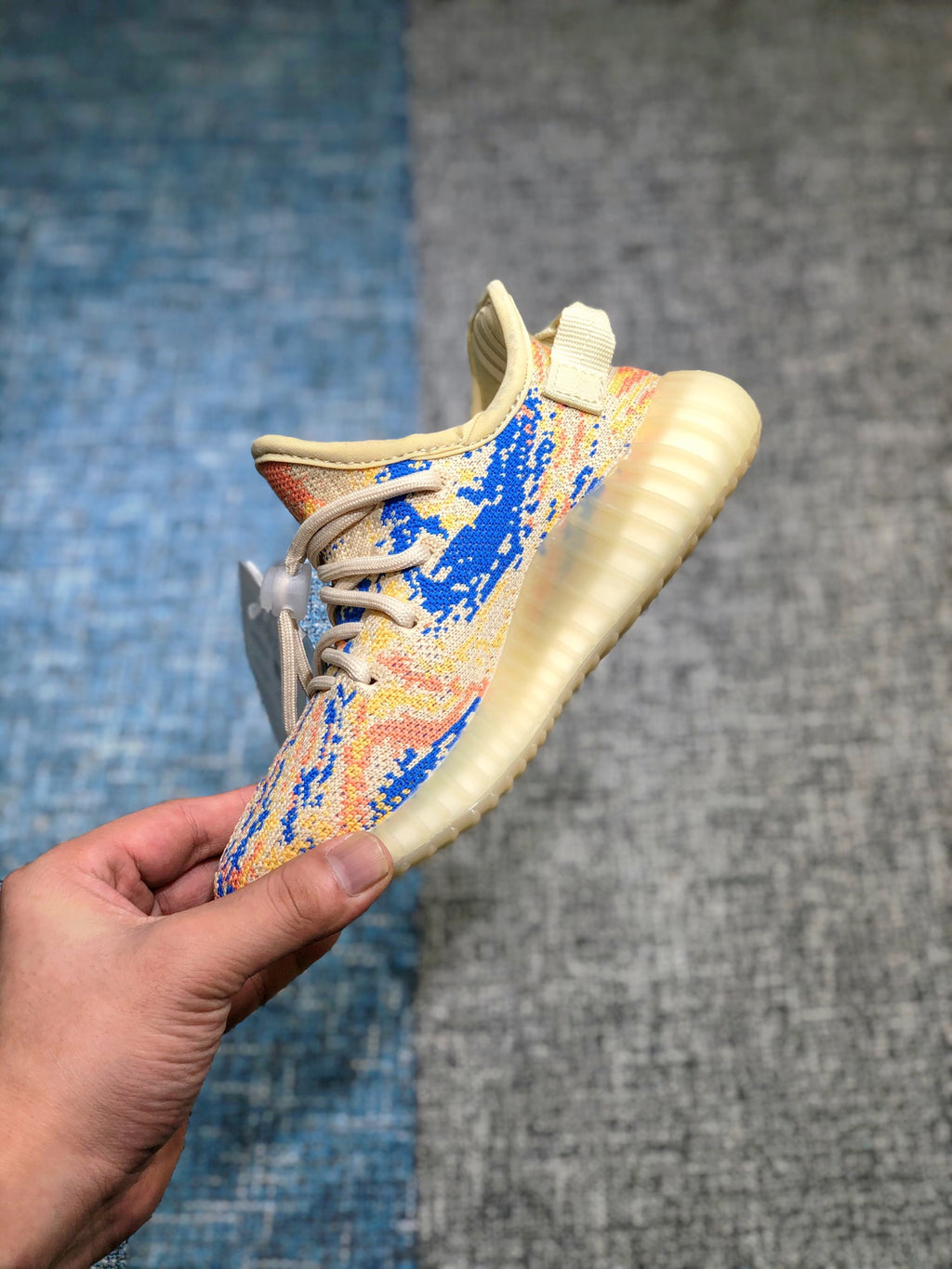 Coconut 350V2 really explosive children's shoes" orange, blue"