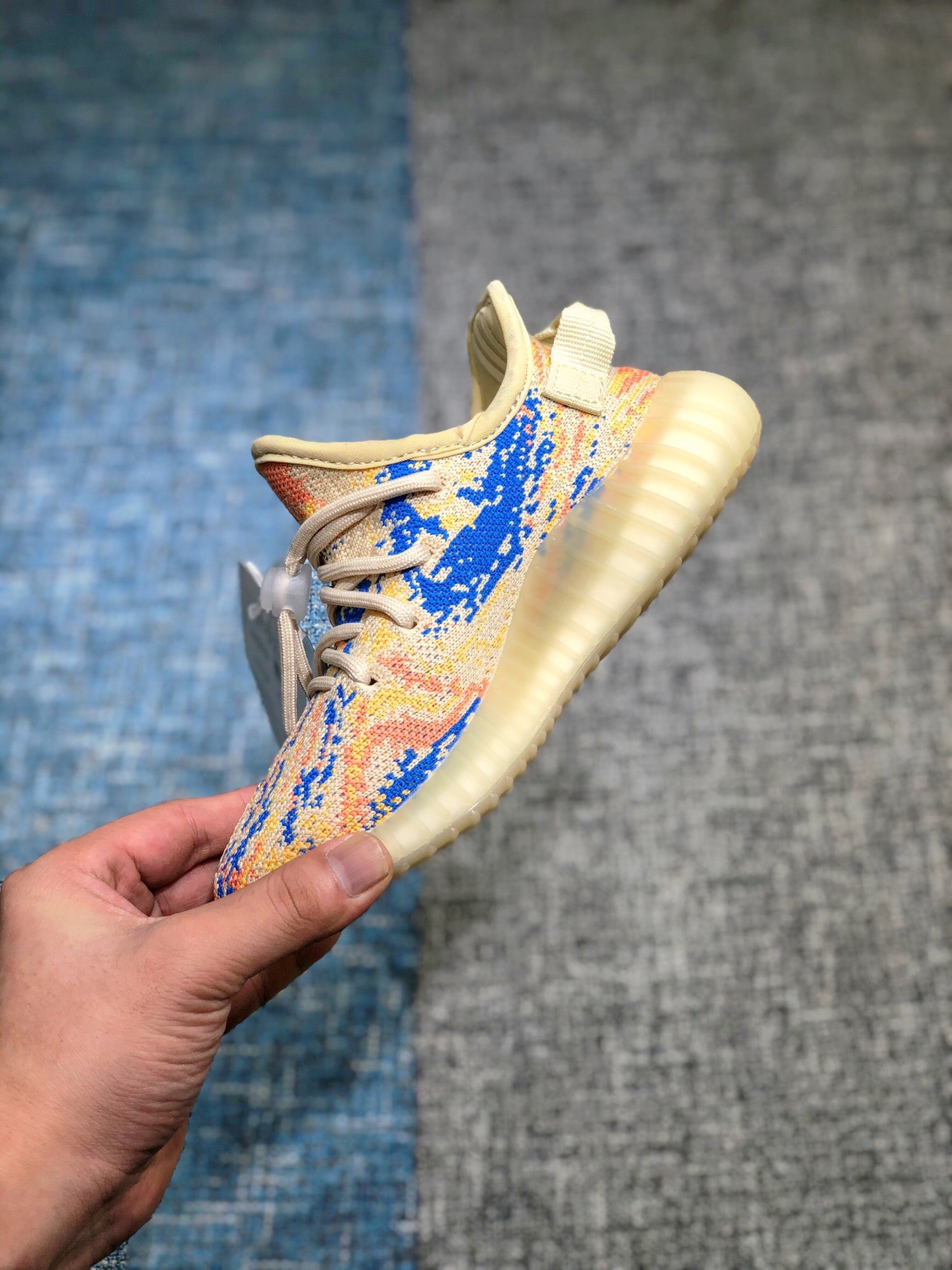 Coconut 350V2 really explosive children's shoes" orange, blue"