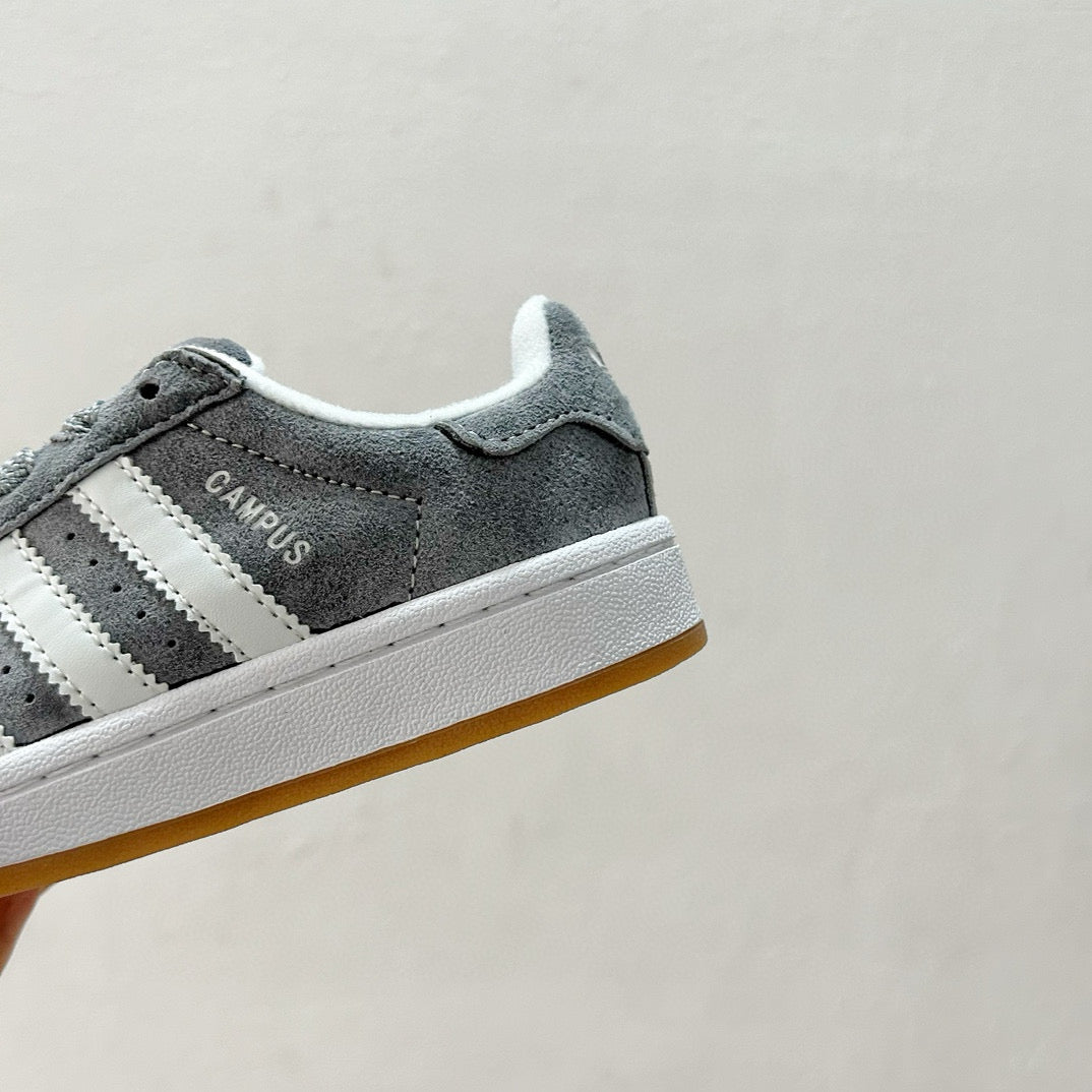 Adidas bread Dexter lace-up pig leather sneakers" gray"