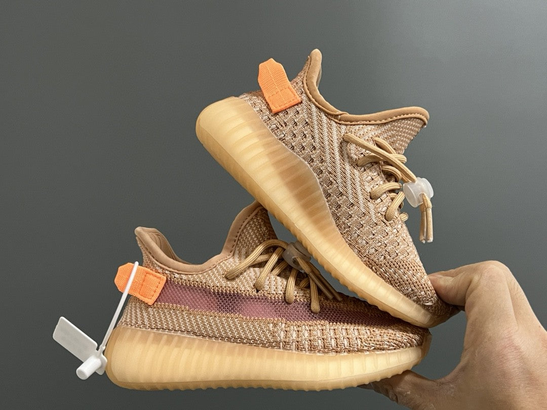 Coconut 350V2 really explosive children's shoes" light brown, darker reddish-brown"