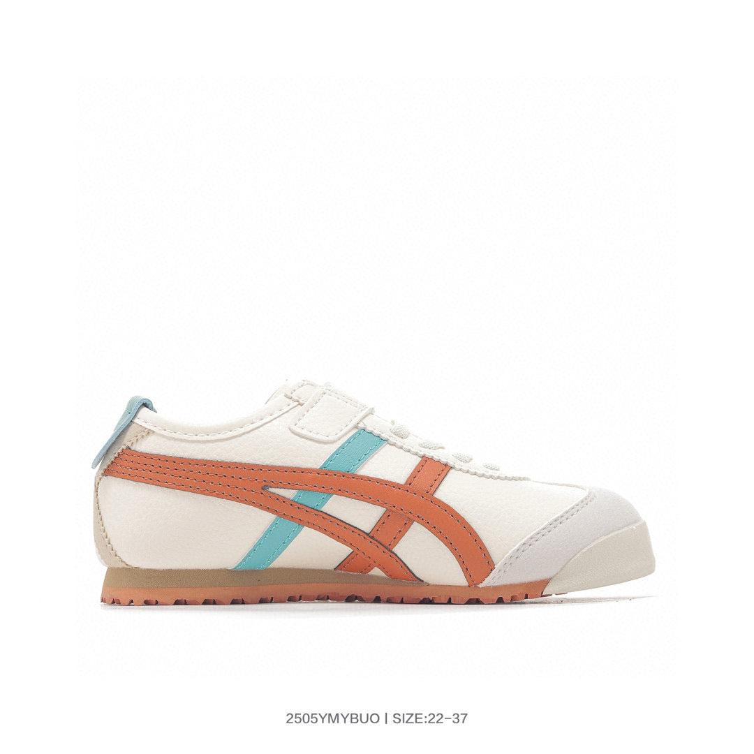 Asics shoes " Beige, & orange"