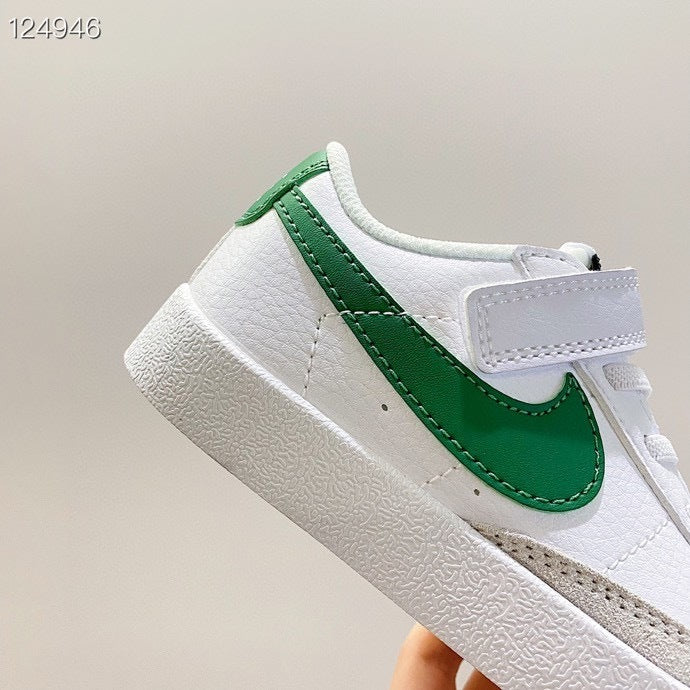 Trail Blazers low-top" white, green"