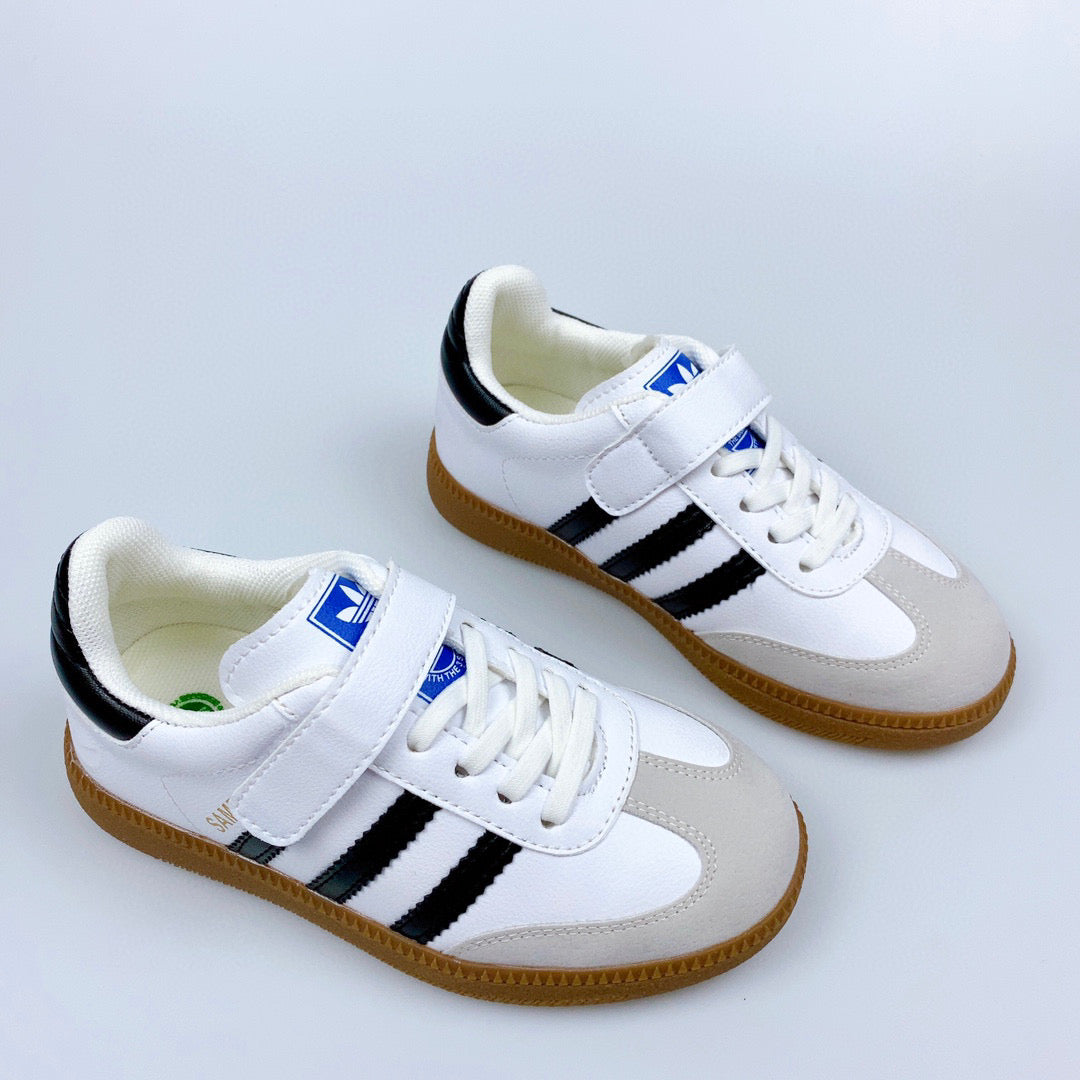 Adidas Velcro children's shoes" white, black"