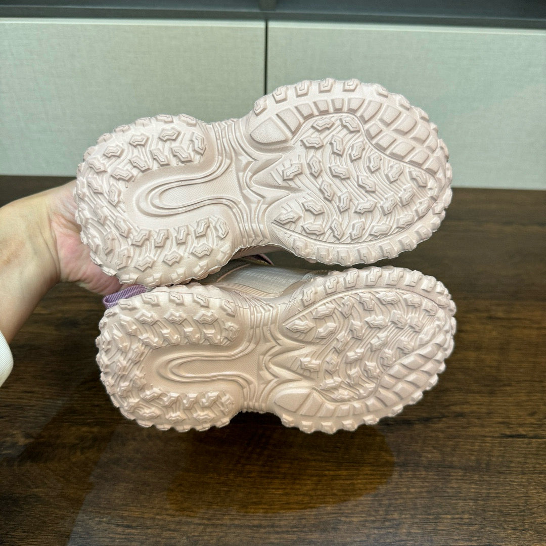 U-GG children's fleece boots" pink, purple"