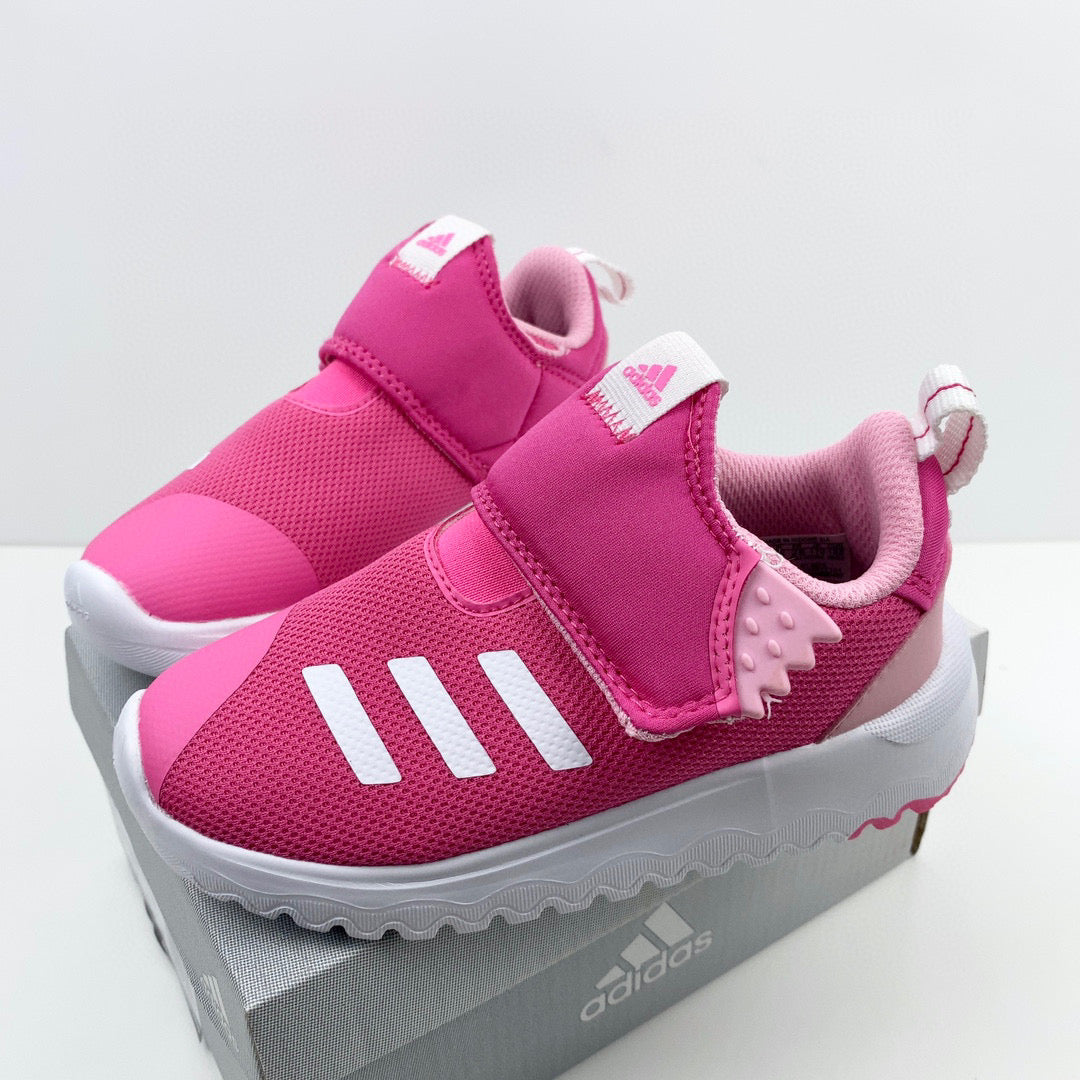 Adidas big wing children's shoes" white, pink"