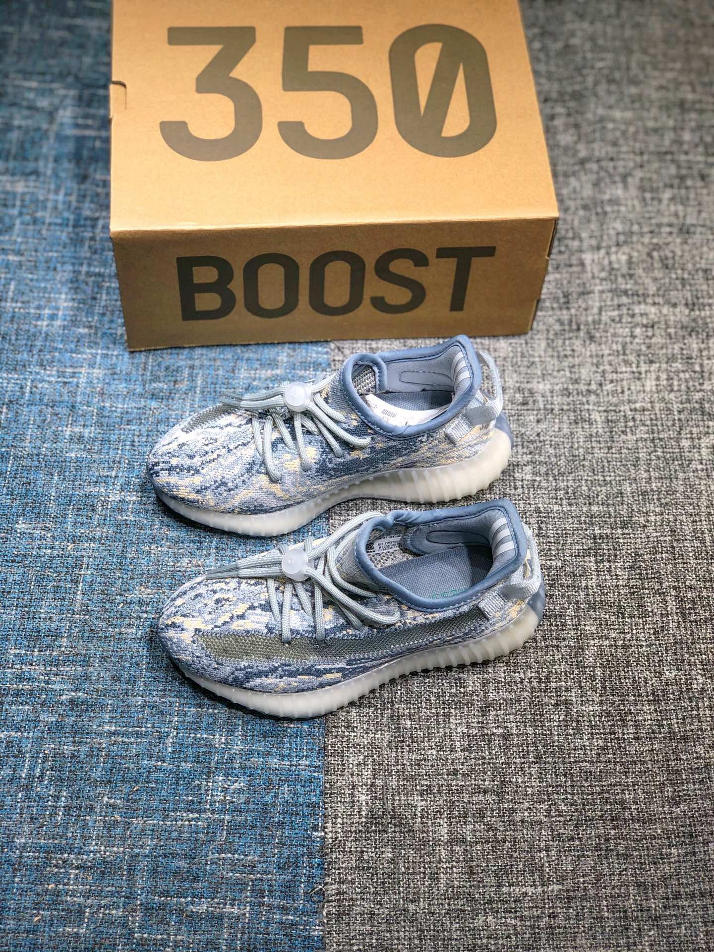 Coconut 350V2 really explosive children's shoes" blue, white"