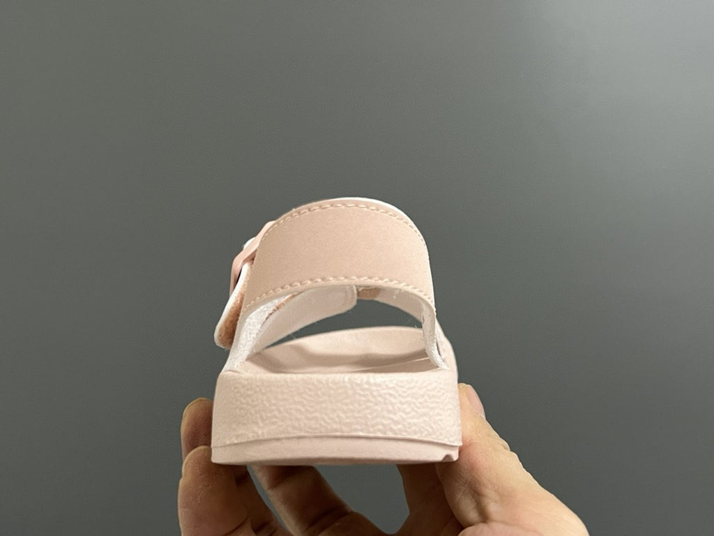 G version of Birkenstock Velcro sandals for children" light pink"