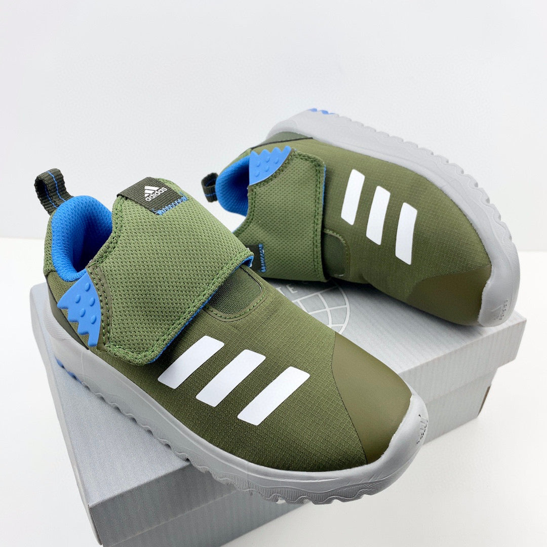Adidas big wing children's shoes" olive green"