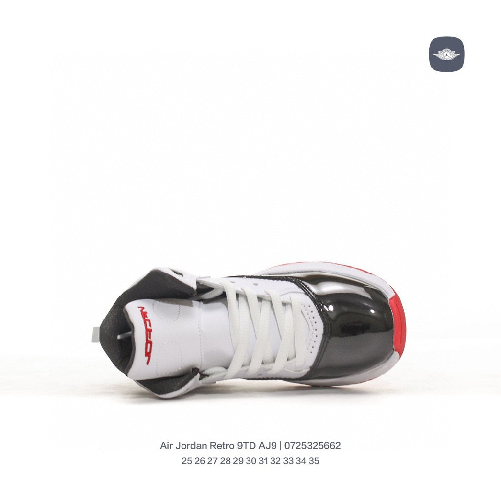 AJ12.5 generation children's retro leisure culture" white, black, red"