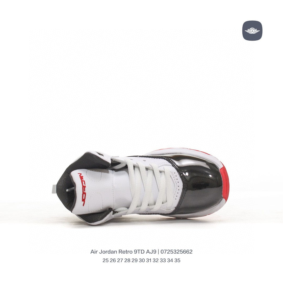 AJ12.5 generation children's retro leisure culture" white, black, red"