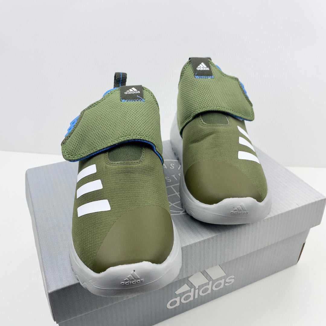 Adidas big wing children's shoes" olive green"
