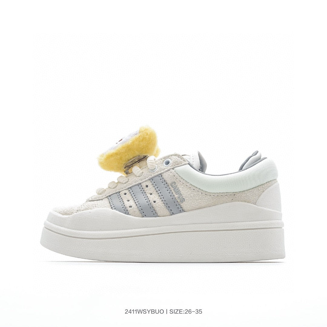 Bad Bunny x Adidas Originals Forum Low Bad Bunny" white, gray"