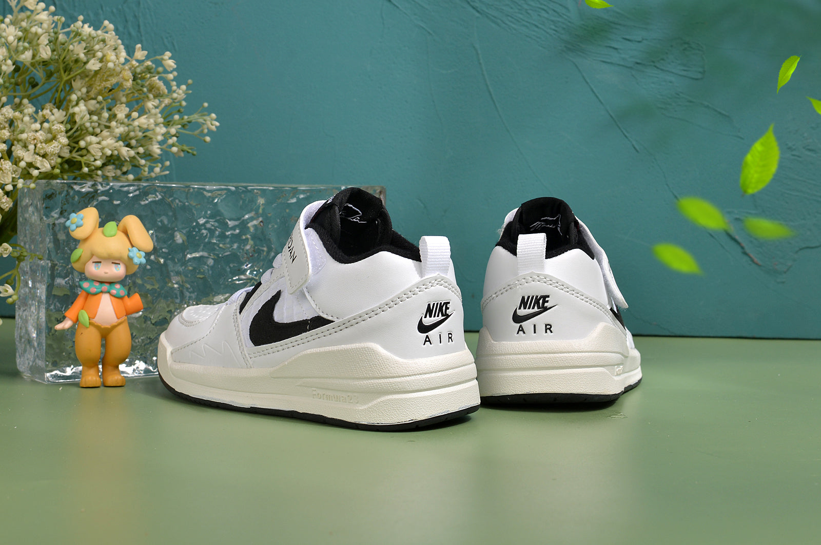 Nike Jordan 90 children's casual shoes" white, black"